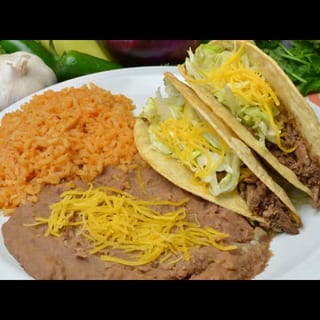 #2 Tacos Combo Plate
