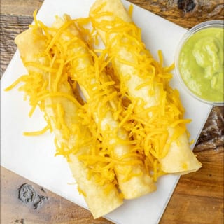 3 Rolled Tacos w/guac