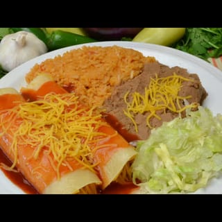 #1 Enchiladas Combo Plate